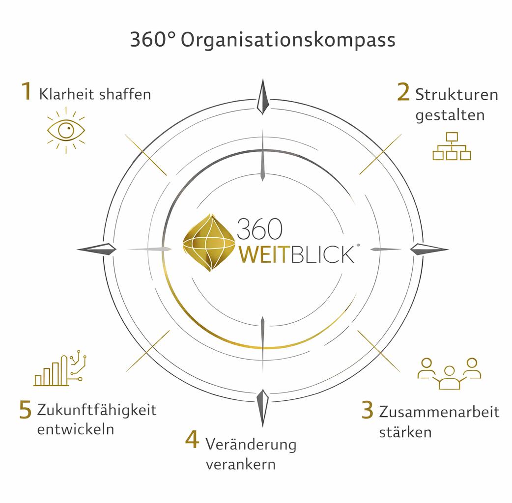360° Organisationskompass